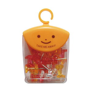 (まとめ)ミツヤ ツレテッテ ボンゴピン クリアフルーツカラー3色アソート TM-3-F 1セット(100本:20本×5ケース)【×5セット】