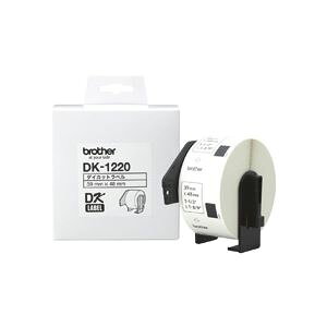 �y���������z�u���U�[ BROTHER �s�[�^�b�` DK�v���J�b�g���x�� �H�i�\���p 39×48mm ��/������ DK-1220 1��(620��)
