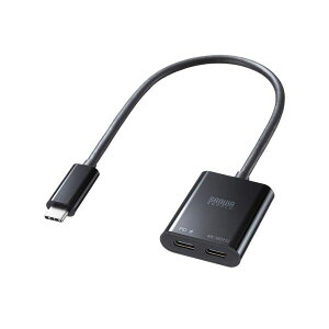 �y���������z�T�����T�v���C USB Type-C �g���A�_�v�^ �P�[�u���^�C�v PD�Ή� AD-ALCCPD02