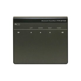 【送料無料】MCO Bluetoothタッチパッド ブラック TTP-BT02／BK