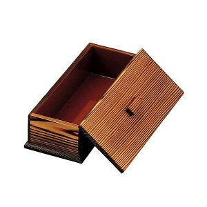 【送料無料】ヤマコー 用美 業務用 焼杉箸箱 内朱 yamaco16308