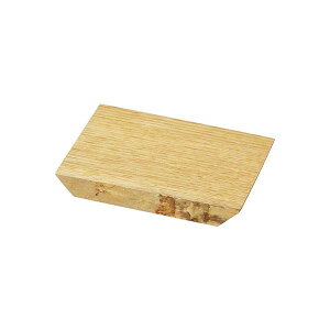 【送料無料】ヤマコー 用美 業務用 栗の板皿(ノタ付)SS yamaco32550