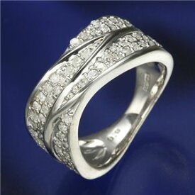 【送料無料】0.6ctダイヤリング 指輪 ワイドパヴェリング 11号 ファッション リング・指輪 天然石 ダイヤモンド レビュー投稿で次回使える2000円クーポン全員にプレゼント