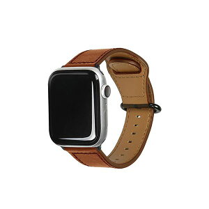 EGARDEN GENUINE LEATHER STRAP for Apple Watch 49/45/44/42mm Apple Watch�p�o���h �u���E�� EGD20590AW