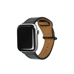 EGARDEN GENUINE LEATHER STRAP for Apple Watch 41/40/38mm Apple Watch�p�o���h �u���b�N EGD20605AW