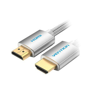 【送料無料】【5本セット】 VENTION HDMIケーブル コットン編み 4K対応 メタルタイプ HDMI 2.0 3m シルバーグレー AA-0942X5