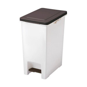 (まとめ)アスベル R防臭エバン ペダルペール 30L ブラウン 1台【×3セット】