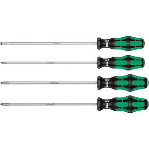 �y���������zWERA ���F�� 4�{�g Kraftform Plus �n���h�� �����O �}�C�i�X�E�v���X�E�|�W�h���C�o�[�Z�b�g 347736 �H�� ��ƍH�� ���� �c�[��