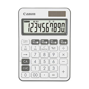 【送料無料】(まとめ) キヤノン 電卓ミニ卓上モデル LS-105WUC-CH 10桁 チャコール 2306C006 1台 【×3セット】