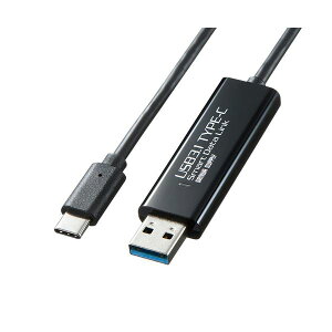 �y���������z�T�����T�v���C �h���b�O���h���b�v�Ή�Type-C�����N�P�[�u���iMac�^Windows�Ή��j KB-USB-LINK5