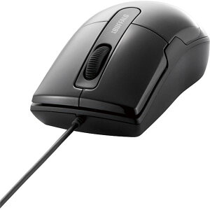 �y���������z�o�b�t�@���[(�T�v���C) �L��BlueLED�}�E�X �É�/3�{�^�� M�T�C�Y �u���b�N BSMBU26SMBK