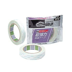 【送料無料】(まとめ) ニトムズ 超強力両面テープ PP・PE用 20mm×20m J0990 1巻 【×5セット】