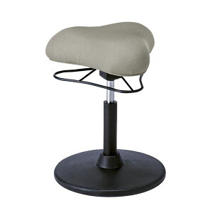 【送料無料】プロポーションスツール/カウンターチェア 【LOWタイプ/ライトグレー】 高さ51〜66cm 座面360度回転・昇降式【代引不可】