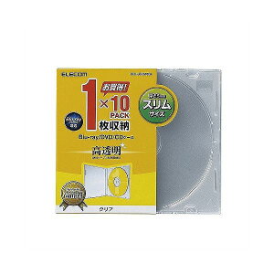(܂Ƃ)GR Blu-ray/DVD/CDP[X(X/PS/1[) CCD-JSCS10CRy×10Zbgz