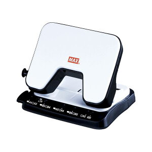 (まとめ) マックス スクーバパンチ DP-25T/W ホワイト 1台入 【×5セット】