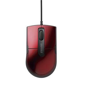 �y���������z(�܂Ƃ�) �o�b�t�@���[ �L��BlueLED�}�E�X �É� 3�{�^��S�T�C�Y ���b�h BSMBU26SSRD 1�� �y×3�Z�b�g�z