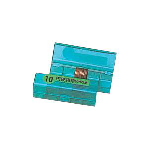 (まとめ) オープン コインケース M-10 グリーン 1個入 【×30セット】