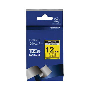�y���������z�i�܂Ƃ߁j �u���U�[ BROTHER �s�[�^�b�` TZe�e�[�v ���~�l�[�g�e�[�v 12mm ���^������ TZE-631 1�� �y×4�Z�b�g�z