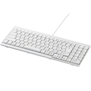 �y���������z�o�b�t�@���[(�T�v���C) USB�ڑ� �L���X�����L�[�{�[�h �z���C�g BSKBU14WH