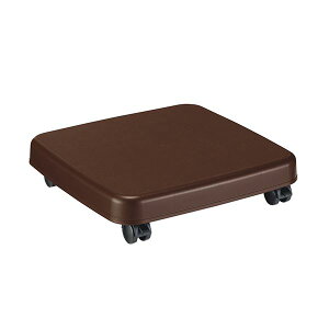 (まとめ) サンコープラスチック ラクゴロ Mダークブラウン 403988 1台 【×5セット】