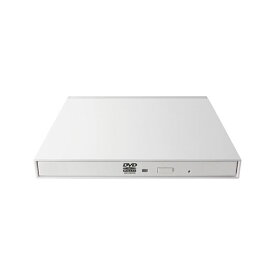 【送料無料】エレコム DVDドライブ/USB2.0/薄型/オールインワンソフト付/ホワイト LDR-PMK8U2VWH AV・デジモノ AV・音響機器 ブルーレイ・DVDプレーヤー レビュー投稿で次回使える2000円クーポン全員にプレゼント