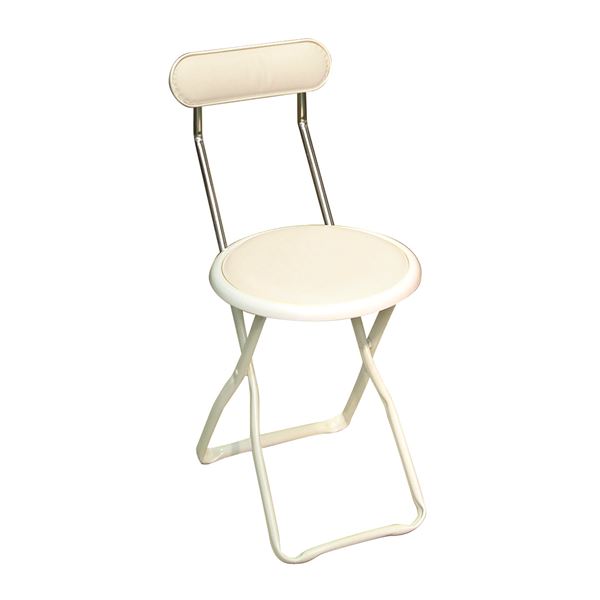 楽天市場】【送料無料】折りたたみ椅子 【6脚セット バニラホワイト 