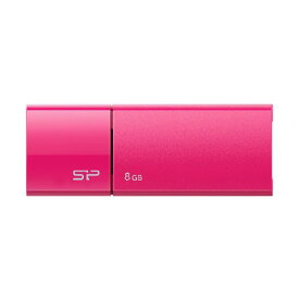 【送料無料】（まとめ）シリコンパワーUSB2.0フラッシュメモリ Ultima U05 8GB ピンク SP008GBUF2U05V1H 1個【×5セット】 AV・デジモノ パソコン・周辺機器 USBメモリ・SDカード・メモリカード・フラッシュ USBメモリ レビュー投稿で次回使える2000円クーポン全員にプレゼ