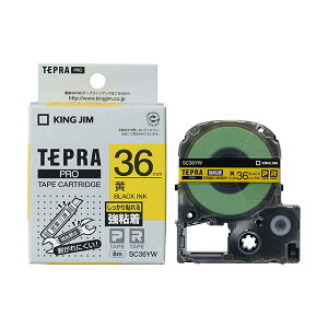 �y���������z�L���O�W��(KING JIM) �e�v��PRO�e�[�v ���S�����x�� 36mm �� SC36YW