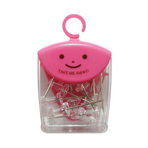 (まとめ)ミツヤ ツレテッテ ボンゴピン ロング透明 TM-4-T 1セット(75本:15本×5ケース)【×3セット】