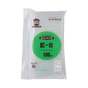 �y���������z�i�܂Ƃ߁j�Z�C�j�` ���j�p�b�N �`���b�N�t �|���G�`���� ���R100×�^�e140×����0.08mm E-8 1�p�b�N(100��)�y×3�Z�b�g�z
