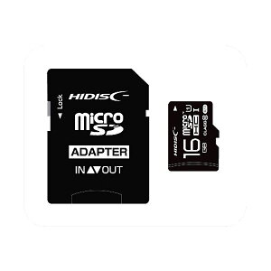 (܂Ƃ) nCfBXN microSDHCJ[h16GB class10 UHS-IΉ SDϊA_v^[t HDMCSDH16GCL10UIJP3 1 y×10Zbgz