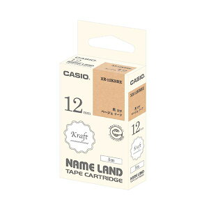 (�܂Ƃ�) �J�V�I NAME LAND�N���t�g�e�[�v 12mm �x�[�W��/������ XR-12KRBE 1�� �y×30�Z�b�g�z