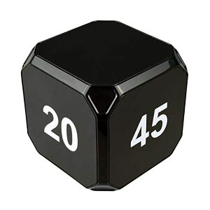 Datexx TimeCubePlus �^�C���L���[�u�v���X �v���Z�b�g�^�C�}�[ 2�E10�E20�E45�� �u���b�N DF-49