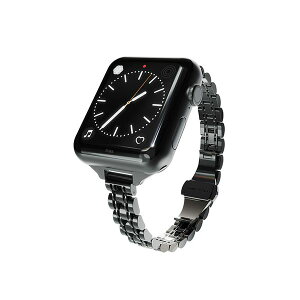 miak JUBILEE METAL BAND for Apple Watch 45/44/42mm �u���b�N SJEMA-W4244BK