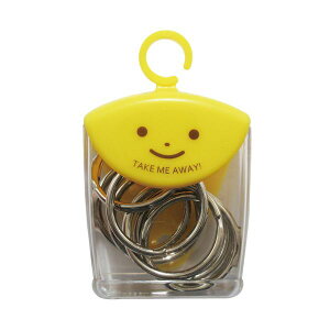 (まとめ)ミツヤ ツレテッテ キーリング内径26mm TM-84-2 1セット(40本:8本×5ケース)【×3セット】