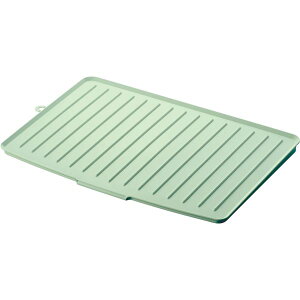 【送料無料】〔まとめ〕 水切りトレー 水切りマット 約幅45.7cm ワイド 36個セット 抗菌仕様 グリーン リバーシブル Nポゼ キッチン 台所