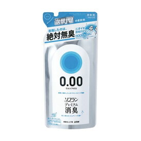 【送料無料】(まとめ) ライオン ソフラン プレミアム消臭 ウルトラゼロ つめかえ用 400ml 1パック 【×30セット】 生活用品・インテリア・雑貨 日用雑貨 洗濯洗剤 レビュー投稿で次回使える2000円クーポン全員にプレゼント