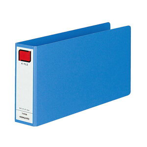 【送料無料】(まとめ) コクヨ 統一伝票用Kファイル B4・1/3ヨコ 2穴 400枚収容 背幅52mm 青 フ-819B 1冊 【×30セット】