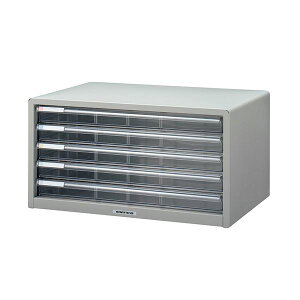 【送料無料】ナカバヤシ アバンテV2 レターケースA3ヨコ 浅5段 ニューグレー A3L-55 1台