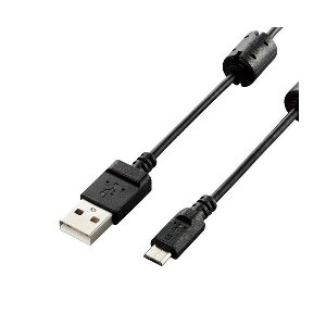 5個セット エレコム デジカメ用USBケーブル(microB) DGW-AMBF15BKX5