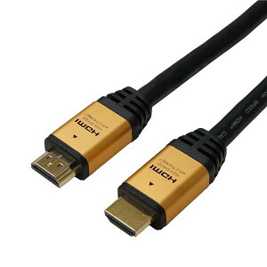 �y���������zHORIC�i�z�[���b�N�j HDMI�P�[�u�� 10m �S�[���h HDM100-001GD