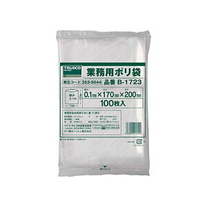 yz(܂Ƃ) TRUSCO | c230×170×t0.1 100  B-1723 1pbN(100) y×3Zbgz