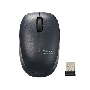 【送料無料】エレコム ワイヤレスマウス 無線 2.4GHz 抗菌 静音 BlueLED 子供用 小学生 Sサイズ ブラック オンライン学習 M-BL20DBSKBK