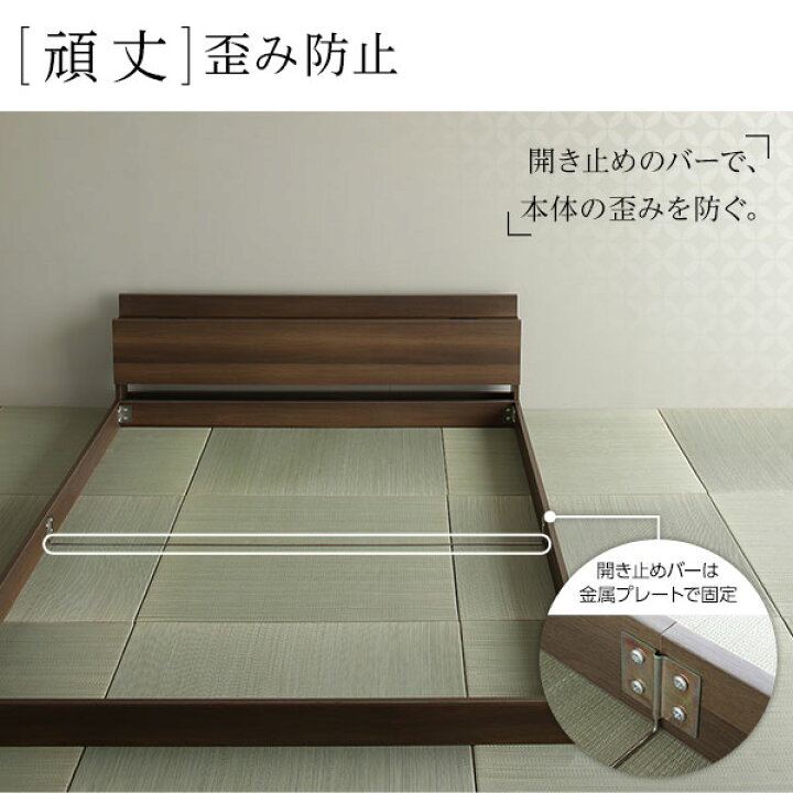 楽天市場】【送料無料】ベッド 低床 ロータイプ すのこ 木製 宮付き 棚 