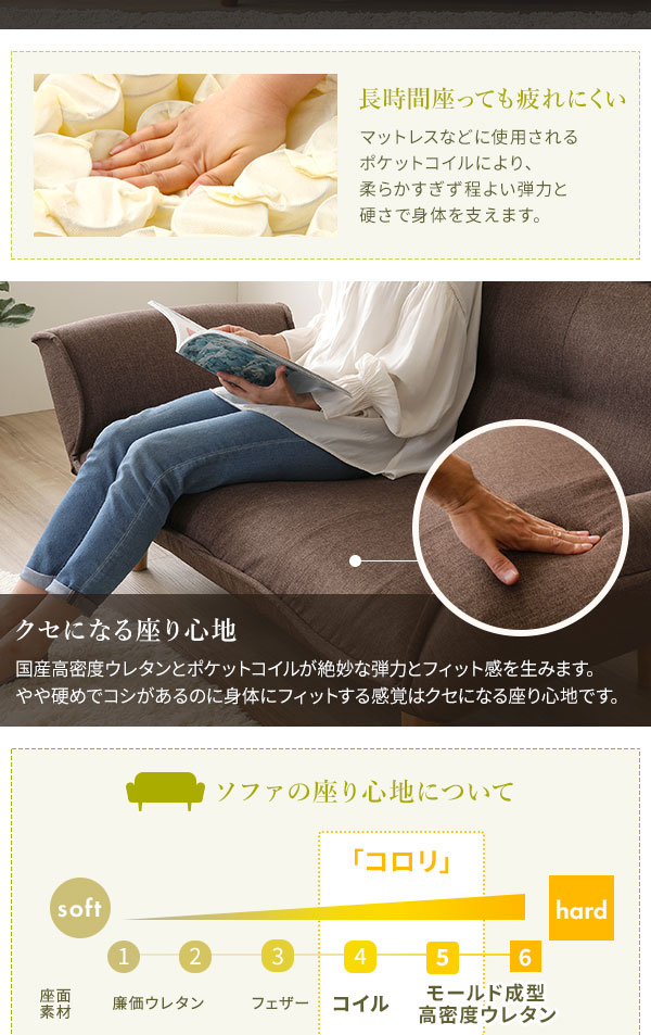 楽天市場】【送料無料】日本製 リクライニングソファー/ローソファー 