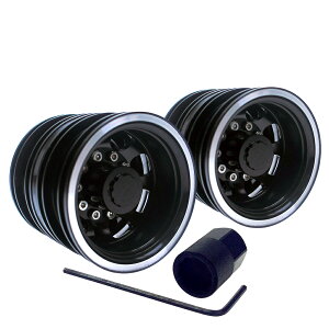 �C�[�O���͌^ R�A���~�z�C���E�Z�b�gG �}�E���e��(2)For TAM 1/14 Big Truck[BK] #BT-W07R-U-BK