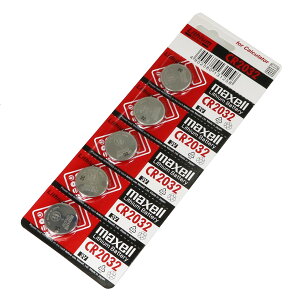 �C�[�O���͌^ �}�N�Z���ECR2032���`�E���{�^���d�r(5�Z�b�g) #MAX-CR2032-U
