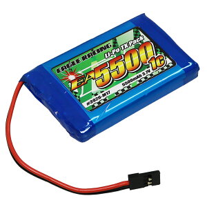 �C�[�O���͌^ Li-Po�o�b�e���[ EA5500/3.7V1C M17���M�@�p���^�T�C�Y #3926U3-M17