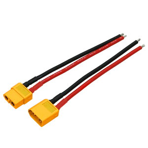 �C�[�O���͌^ XT-60�R�l�N�^�[16AWG10cm�t(�I�X1pcs.���X1pcs.) AMASS #3927-60U-16W-S