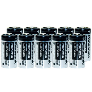 �C�[�O���͌^ �p�i�\�j�b�N�ECR123A�E���`�E���E�o�b�e���[10�� #5242U-S10